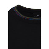 Paul Smith Regular Fit Sports Stripe T-Shirt In Black