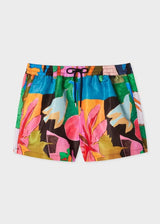 Paul Smith River Collage Print Swim Shorts Multicolour