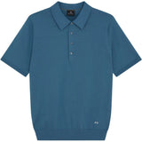 Paul Smith Short Sleeve Polo Shirt In Blue