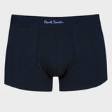 Paul Smith 'Signature Stripe' and Plain Boxer Briefs Five Pack Navy
