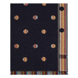 Paul Smith 'Signature Stripe' Polka Dot Scarf In Multi