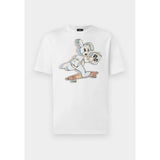 Paul Smith 'Skate Bunny' Print T-Shirt In White