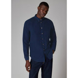 Paul Smith Tailored-Fit Cord Shirt In Navy Blue