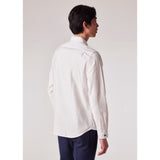 Paul Smith Tailored-Fit Organic Cotton Multicolour Button Oxford Shirt In White