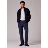 Paul Smith Tapered-Fit Stretch-Cotton Chinos Dark Navy