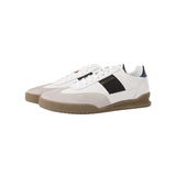 Paul Smith White 'Dover' Trainers with Black Side Panel