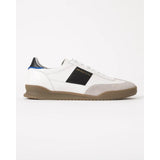 Paul Smith White 'Dover' Trainers with Black Side Panel