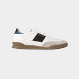 Paul Smith White 'Dover' Trainers with Black Side Panel