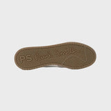 Paul Smith White 'Dover' Trainers with Black Side Panel