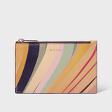 Paul Smith Women's 'Dusky Swirl' Leather Small Zip-Fastening Purse