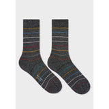 Paul Smith Women's Glitter Signature Stripe Socks