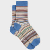 Paul Smith Women's Signature Stripe Socks Multicolour