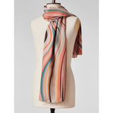 Paul Smith Women's Washed Silk Swirl Scarf In Multi