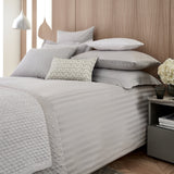 Peacock Blue Hotel Alto 300 Thread Count Cotton Sateen Bedlinen Set