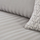 Peacock Blue Hotel Alto 300 Thread Count Cotton Sateen Bedlinen Set