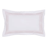 Peacock Blue Hotel Tropea Pink Oxford Pillowcase