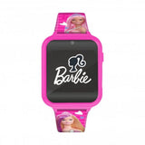 Barbie Printed Strap Interactive Watch In Pink