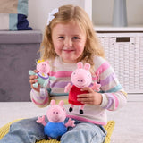 Peppa Pig 3 Pack Soft Plush Toy Set