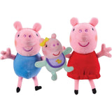 Peppa Pig 3 Pack Soft Plush Toy Set