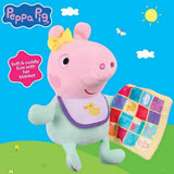 Peppa Pig Baby Evie with Blanket Soft Plush Toy