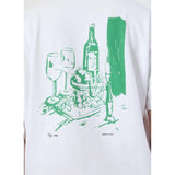 Percival Cicchetti Backprint Oversized Tee In White