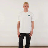Percival Envy Auxiliary T Shirt Embroidered Organic Cotton In White