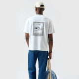 Percival Ex Libris Oversized T Shirt White