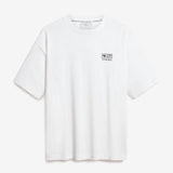 Percival Ex Libris Oversized T Shirt White