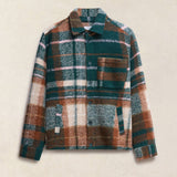 Percival Knowles Overshirt In Multi Check