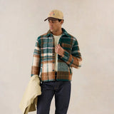 Percival Knowles Overshirt In Multi Check