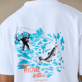 Percival Perci Waters Oversized T Shirt White