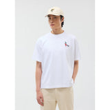 Percival Pomidoro Backprint Oversized Tee In White