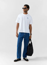 Percival Smith Floral Oversized T Shirt White