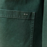 Percival Vintage Wash Oliver Chore Jacket In Forest