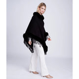 Pia Rossini Angela Poncho In Black