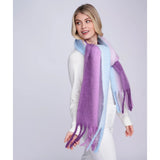 Pia Rossini Isla Scarf In Purple