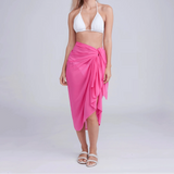 Pia Rossini San Remo Sarong In Hot Pink