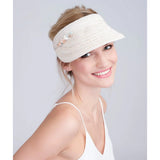 Pia Rossini Vera Visor In Blush