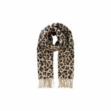 Pieces Feline Scarf In Black