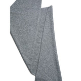 Pieces Fortuna Triangle Scarf In Medium Grey Melange