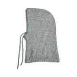 Pieces PCNambi Knit Balaclava In Light Grey Melange