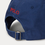 Polo Ralph Lauren Cotton Chino Baseball Cap in Newport Navy