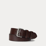 Polo Ralph Lauren Leather Roller-Buckle Belt in Brown