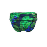 Pour Moi Palermo Fold Over Bikini Brief In Navy Fern