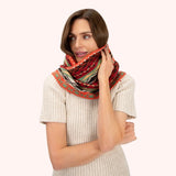 Powder Kayla Fair Isle Snood In Russet