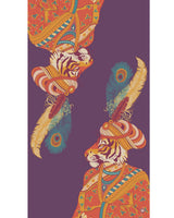 Powder Maharaja Tiger Print Scarf