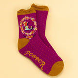 Powder Letter L Ankle Socks