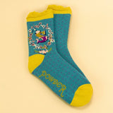Powder Letter S Ankle Socks