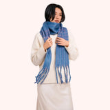 Powder Angelica Cosy Scarf In Navy