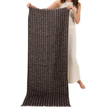 Powder Dakota Cosy Scarf In Chocolate Brown